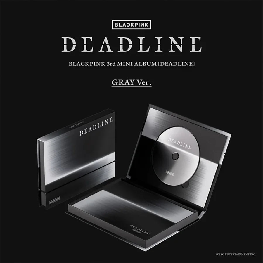 BLACKPINK - DEADLINE (Gray Ver.) (3rd Mini - Album) - SeoulMate