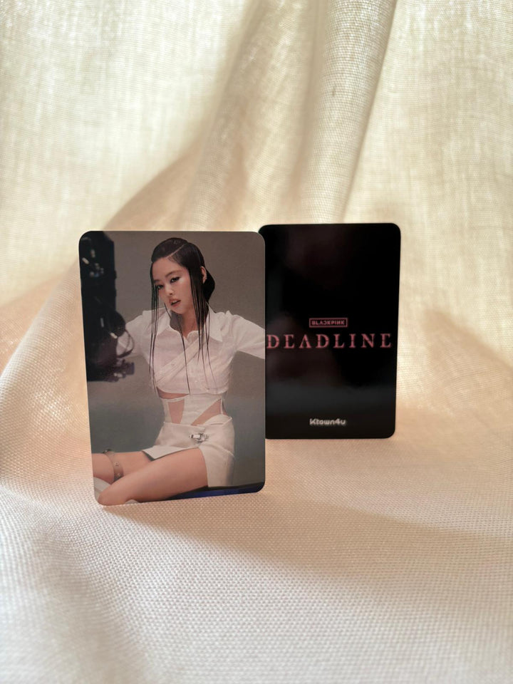 BLACKPINK - DEADLINE Ktown4u Fotokarte Photocard (Black Ver.) - SeoulMate