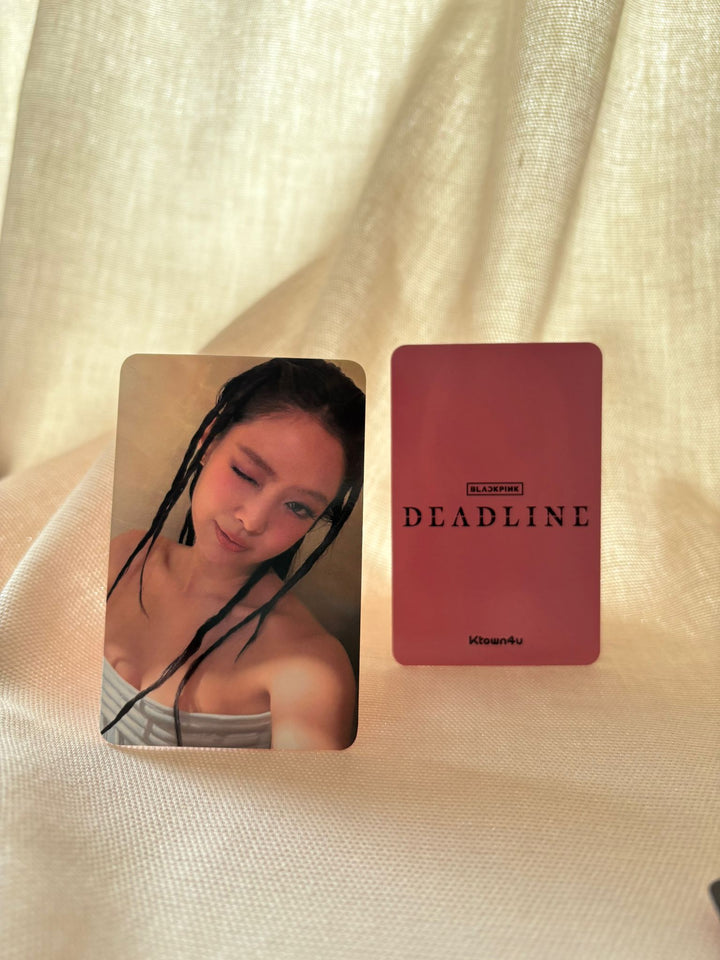 BLACKPINK - DEADLINE Ktown4u Fotokarte Photocard (Pink Ver.) - SeoulMate