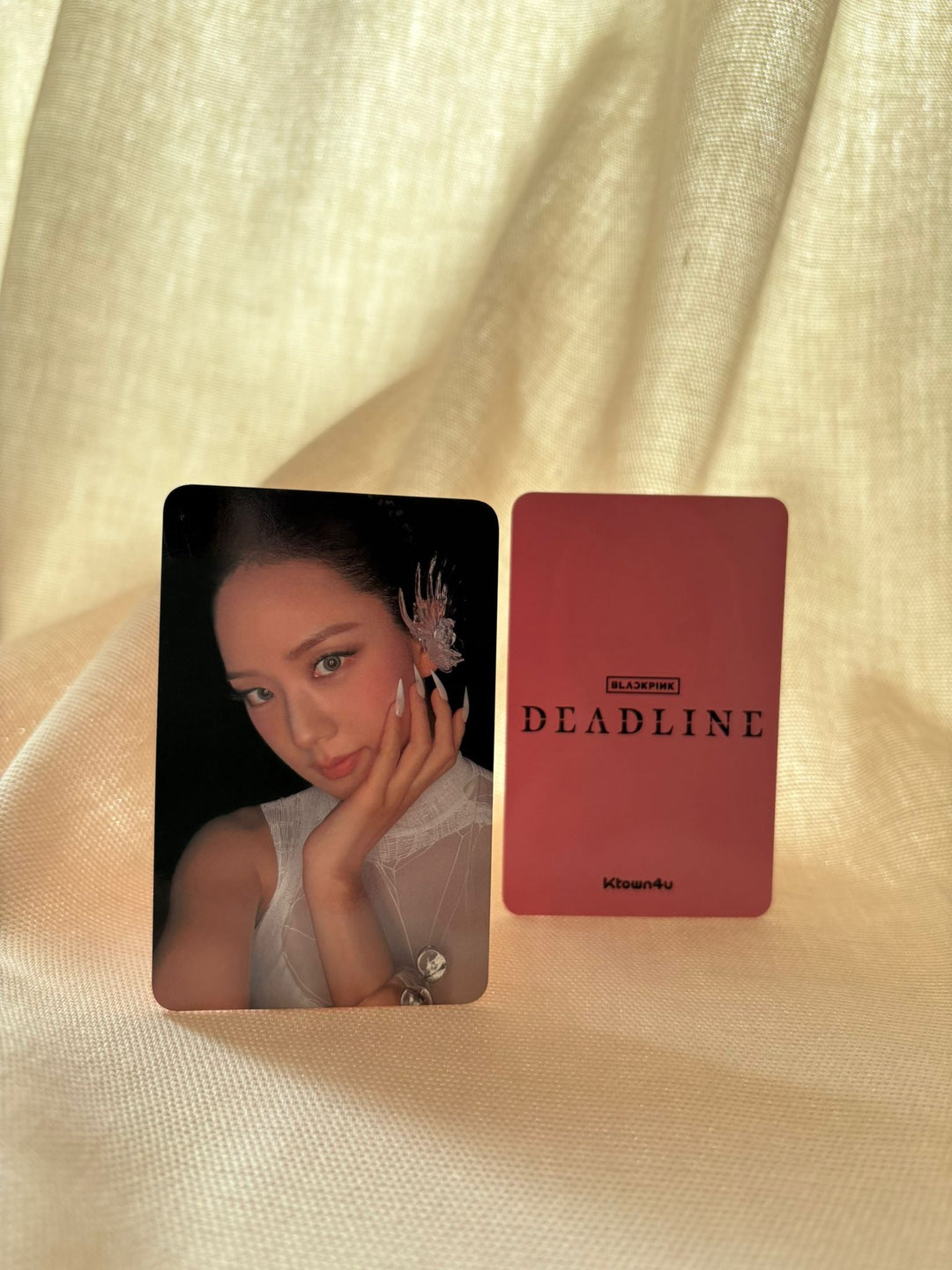 BLACKPINK - DEADLINE Ktown4u Fotokarte Photocard (Pink Ver.) - SeoulMate