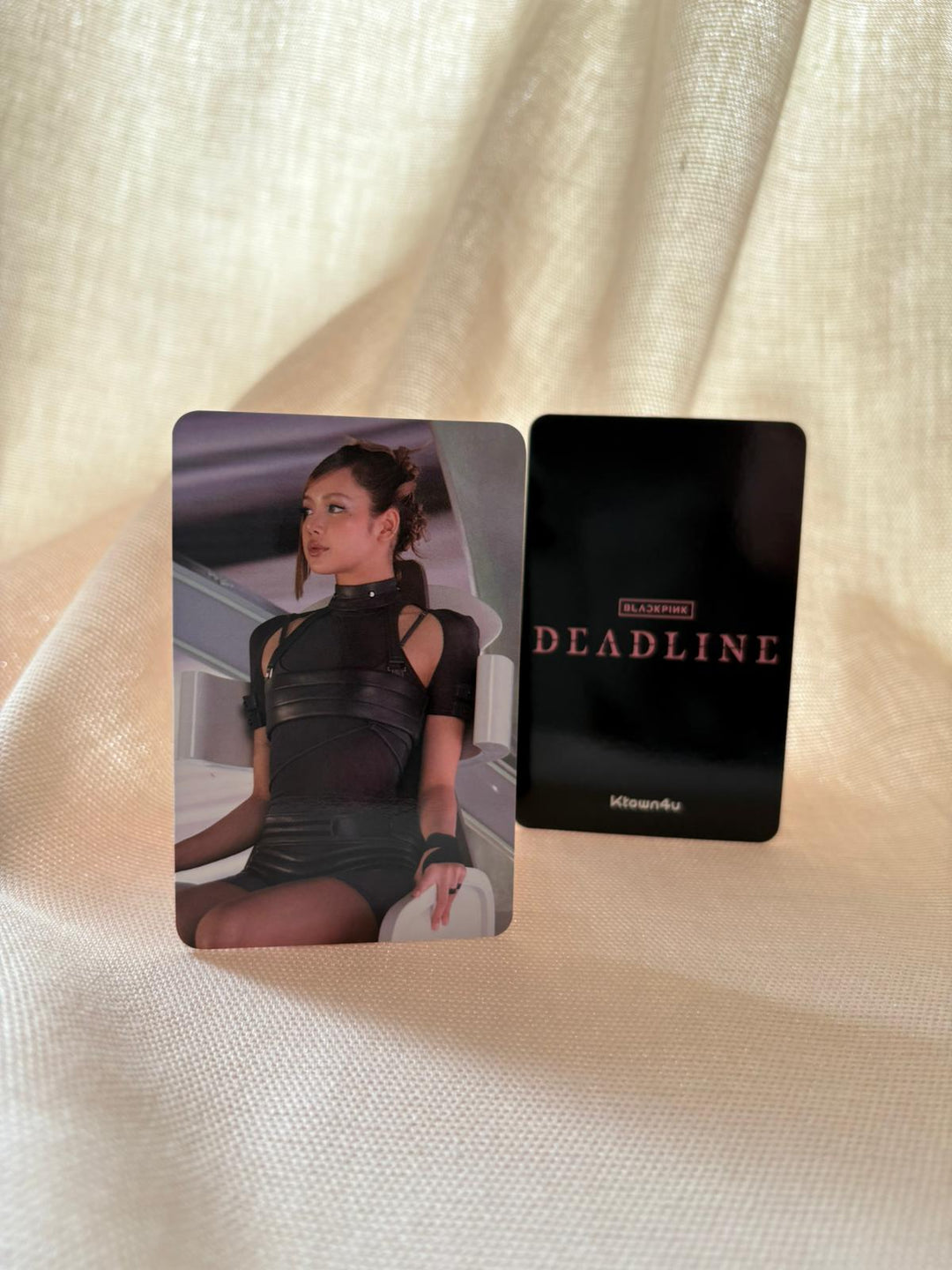 BLACKPINK - DEADLINE Ktown4u Fotokarte Photocard (Black Ver.)