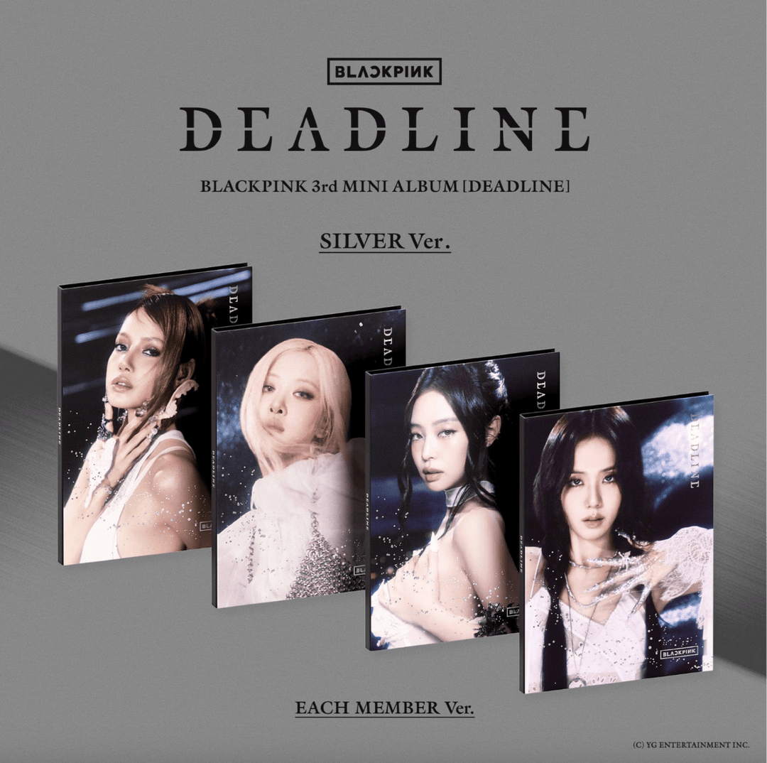 BLACKPINK - DEADLINE (Silver Ver.) (3rd Mini - Album) - SeoulMate