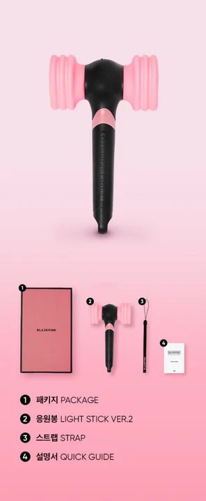 BLACKPINK - Official Light Stick Ver. 2 (Renewal Edition) – SeoulMate BLACKPINK - Official Light Stick Ver. 2 (Renewal Edition) – SeoulMate