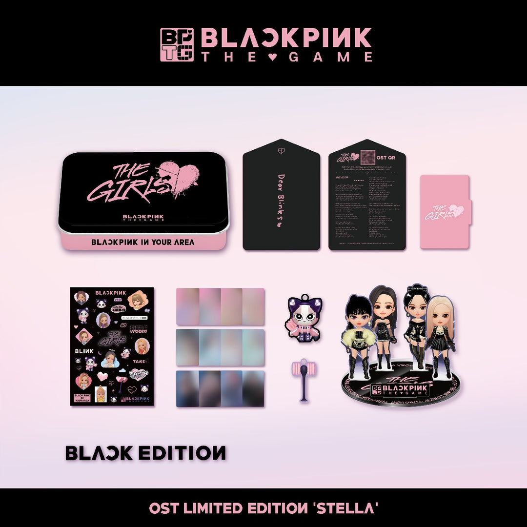 BLACKPINK -THE GIRLS (THE GAME O.S.T) Stella Ver. Limited Edition