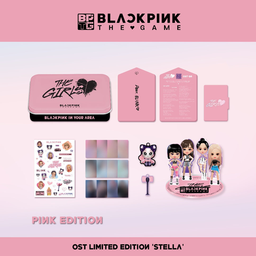 BLACKPINK -THE GIRLS (THE GAME O.S.T) Stella Ver. Limited Edition