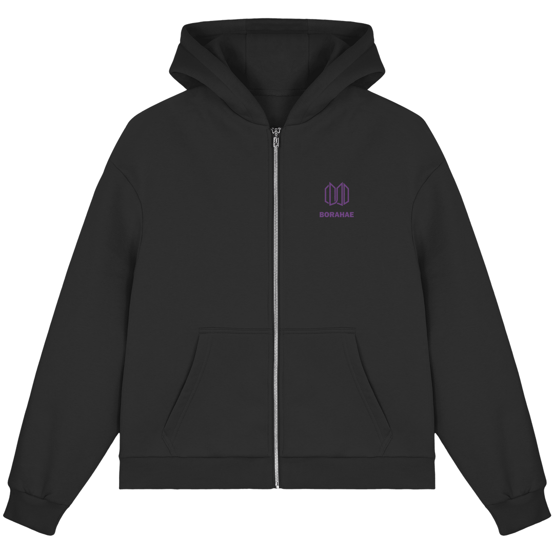 BTS Borahae 7 - Fluffy Boxcut Zipper - SeoulMate