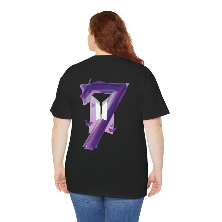 BTS Borahae "7" T-Shirt – I Purple You Army Shirt - SeoulMate
