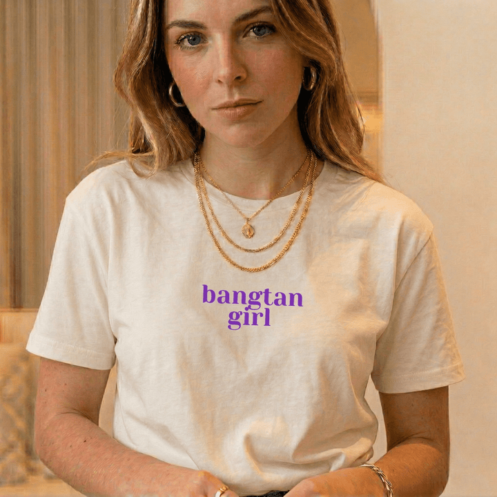 BTS Fan T-Shirt "Bangtan Girl" - SeoulMate