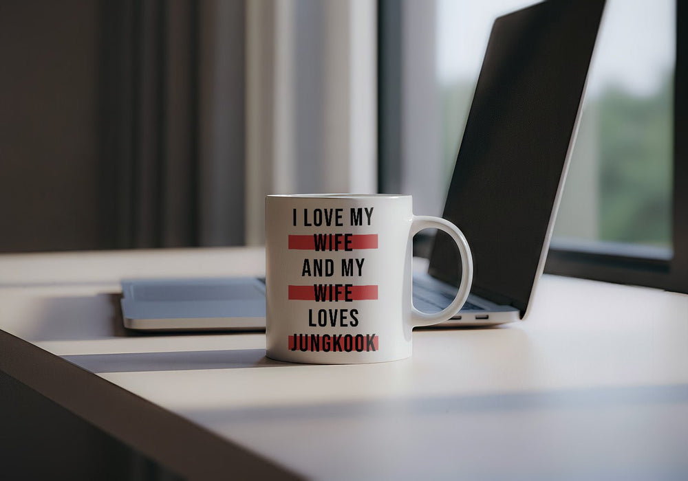 BTS - «I Love My Wife and My Wife Loves BTS» Arirang Era Tasse - SeoulMate