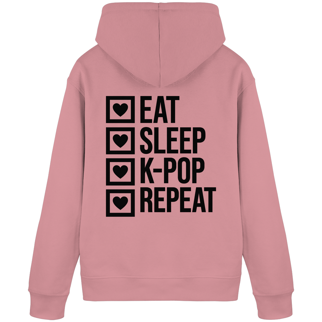 Eat, Sleep, K - Pop, Repeat - Hoodie - Unisex Kapuzenpullover für K - Pop - Fans - SeoulMate