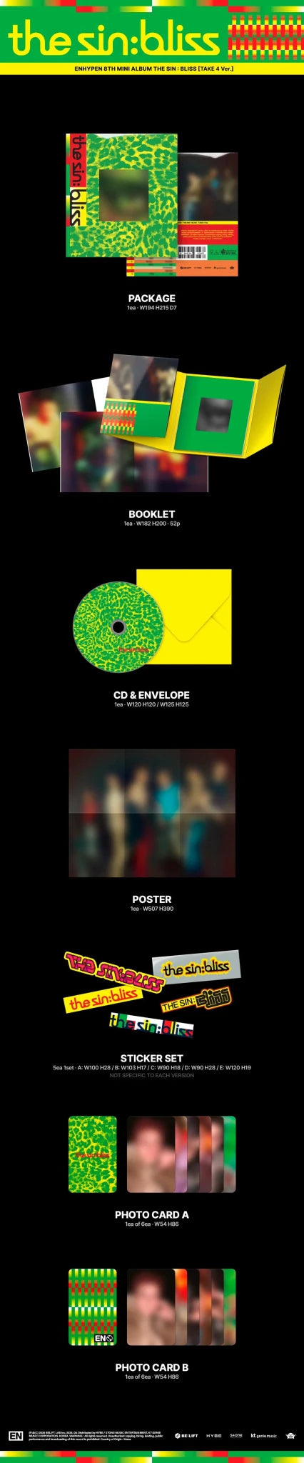 ENHYPEN - THE SIN : BLISS (8th Mini Album) - SeoulMate