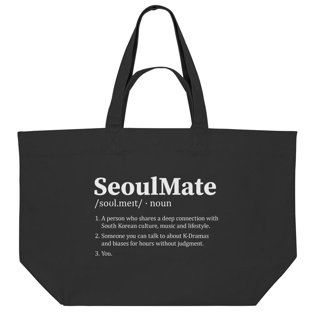 K-(Pop)-Fan Organic Shopping Bag "SeoulMate"