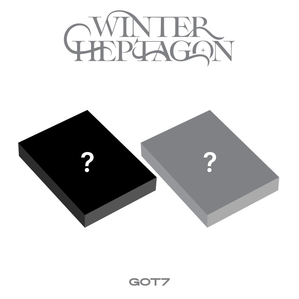 GOT7 WINTER HEPTAGON ALBUM ALL VERSION PHOTOCARD OFFICIAL | eBay