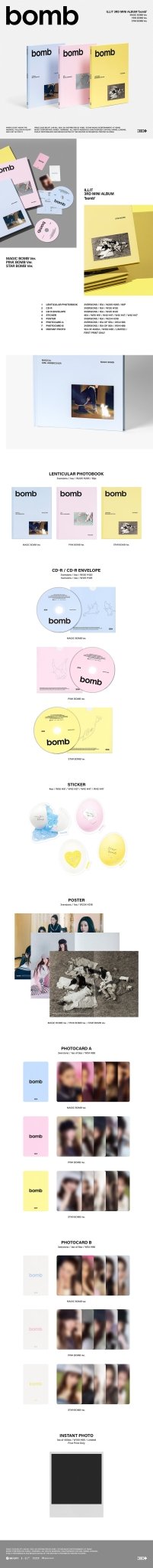 Illit - BOMB (3rd Mini - Album) Standard Ver. - SeoulMate