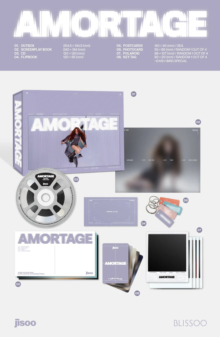 Jisoo (Blackpink) - AMORTAGE Exclusive Edition - Seoul - Mate