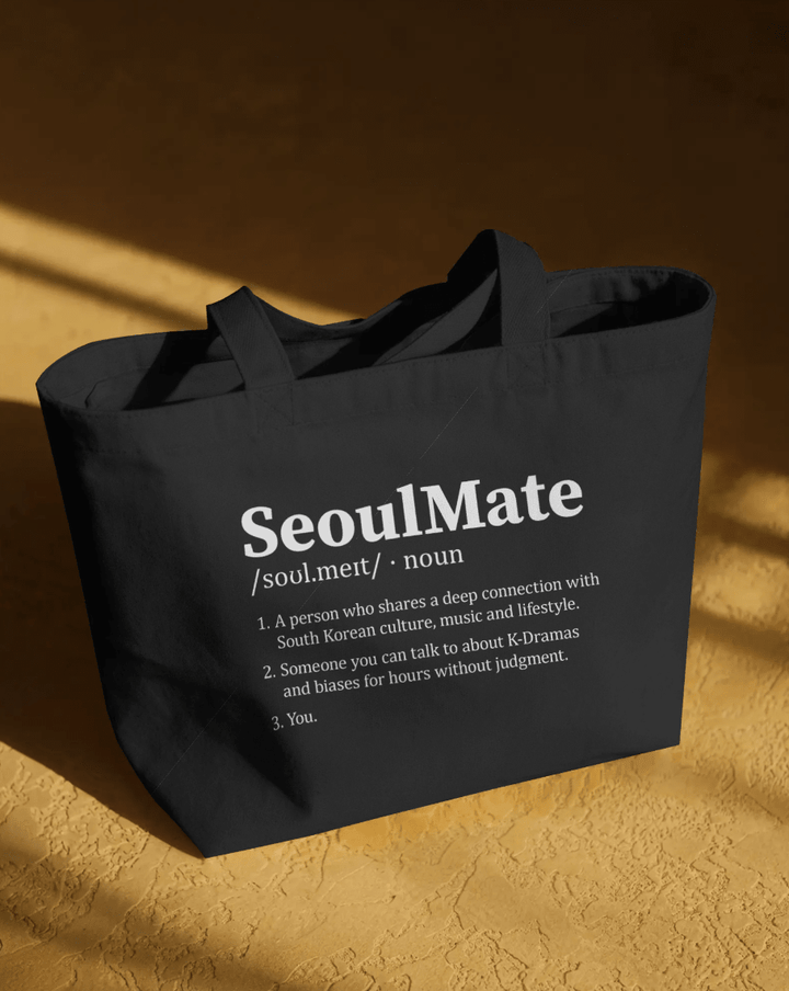 K - (Pop) - Fan Organic Shopping Bag "SeoulMate" - SeoulMate