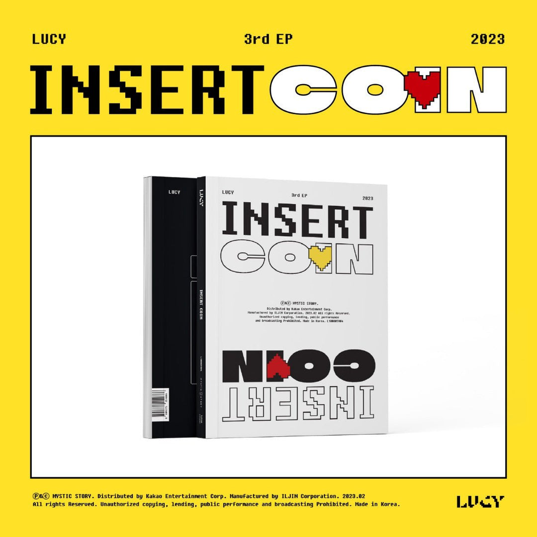 LUCY - INSERT COIN (3rd EP Album) - Seoul - Mate