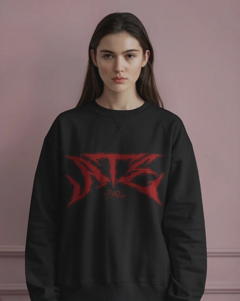 Stray Kids ATE Oversized Sweatshirt – Unisex K-Pop Pullover