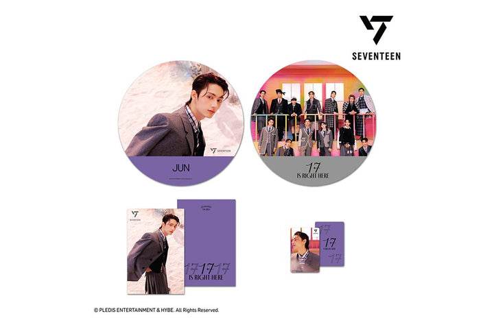 SEVENTEEN - 17 IS RIGHT HERE MD - Mini Poster & Image Picket Package - Seoul - Mate