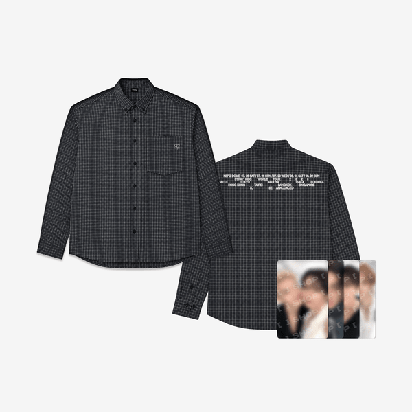 Stray Kids - 2026 World Tour [RUN IT] MD - CHECK SHIRT - SeoulMate
