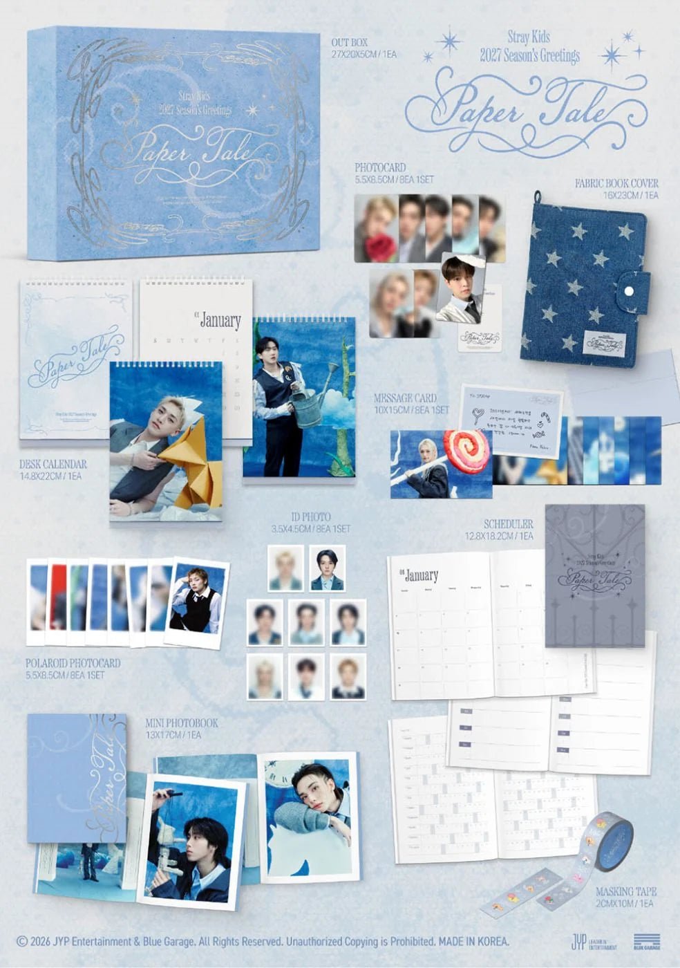 Stray Kids- 2027 Season's Greetings [Paper Tale] - SeoulMate