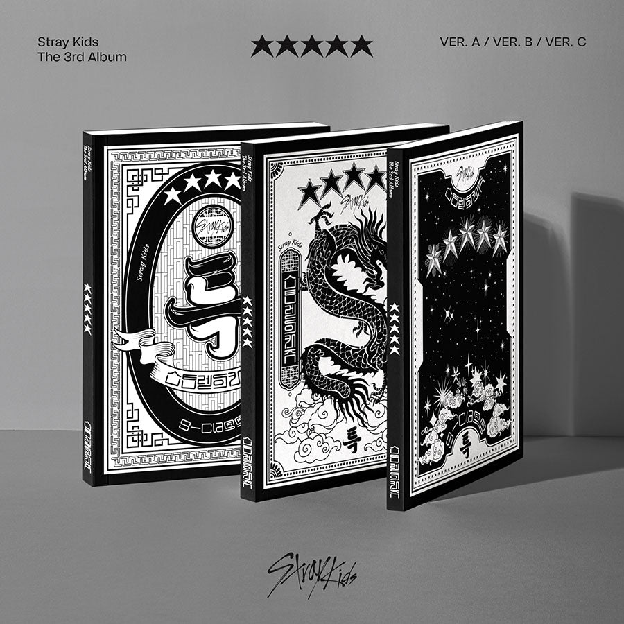 STRAY KIDS - 5-STAR (★★★★★) (3er álbum completo) + Tarjeta fotográfica original GRATIS