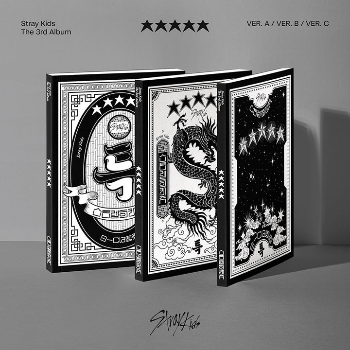 STRAY KIDS - 5-STAR (★★★★★) (3er álbum completo) + Tarjeta fotográfica original GRATIS