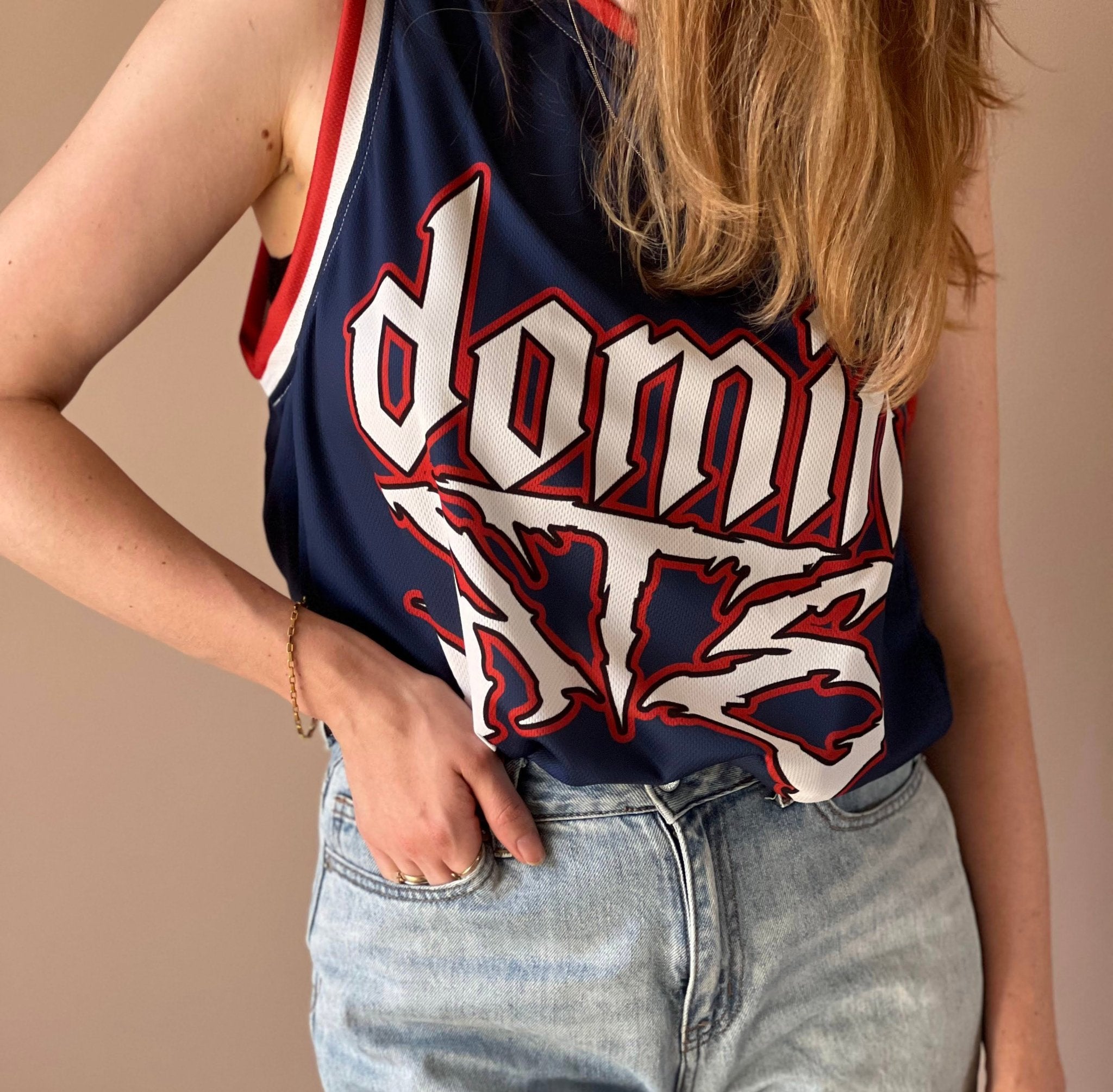 Stray Kids dominATE World Tour Basketball Jersey (Customizable