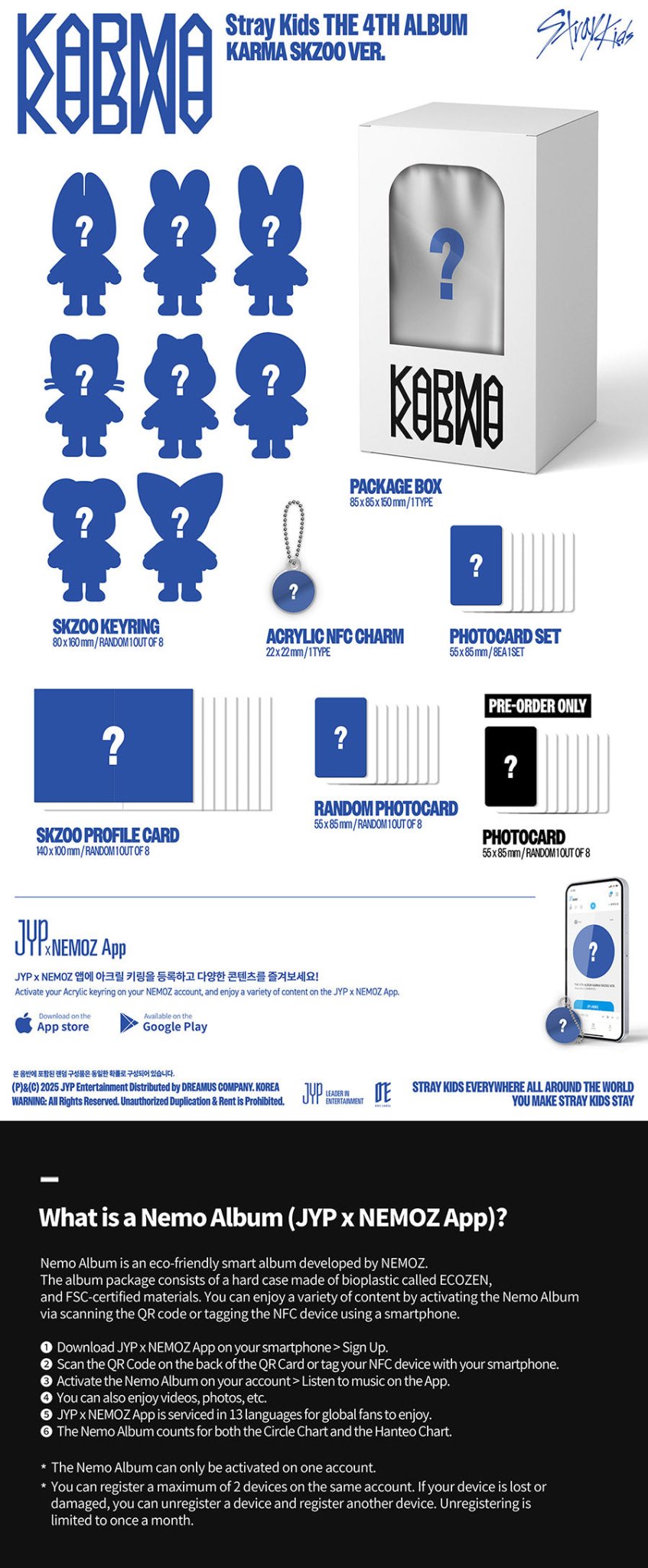 Stray Kids - KARMA - 4th Full Album (SKZOO Ver.) – SeoulMate