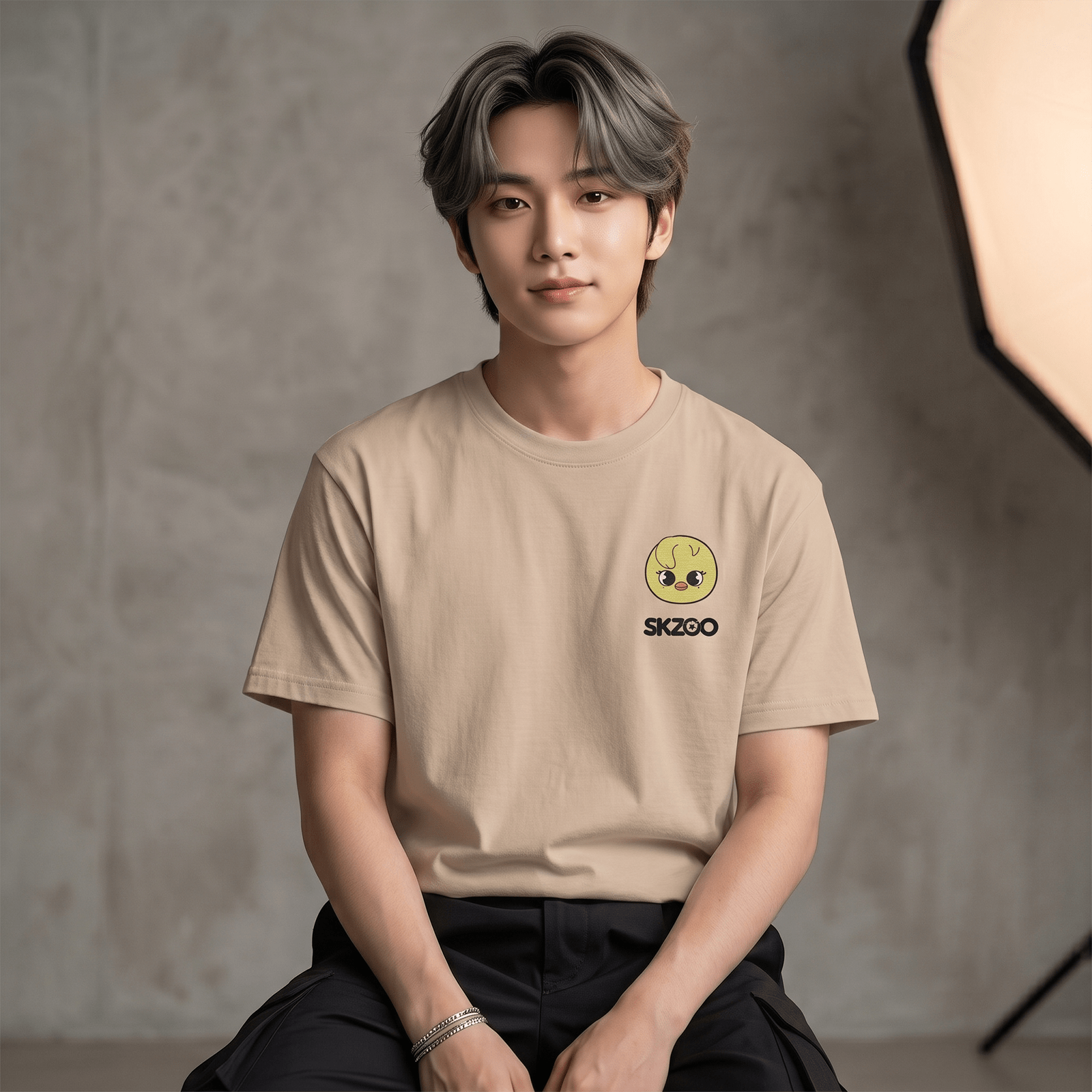 Stray Kids - SKZOO Besticktes Character T-Shirt - SeoulMate