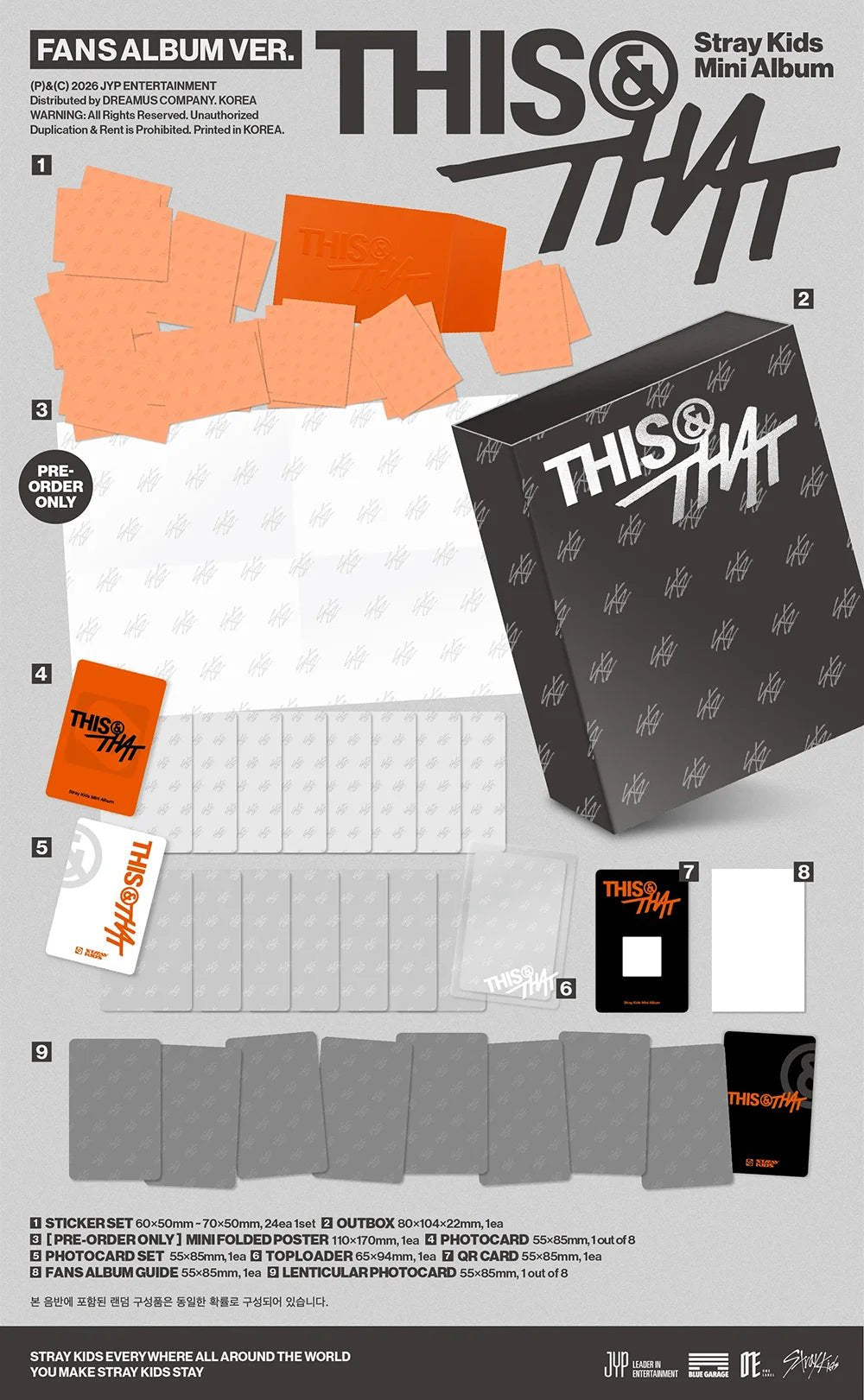 Stray Kids - THIS & THAT (Fans Album Ver.) - SeoulMate