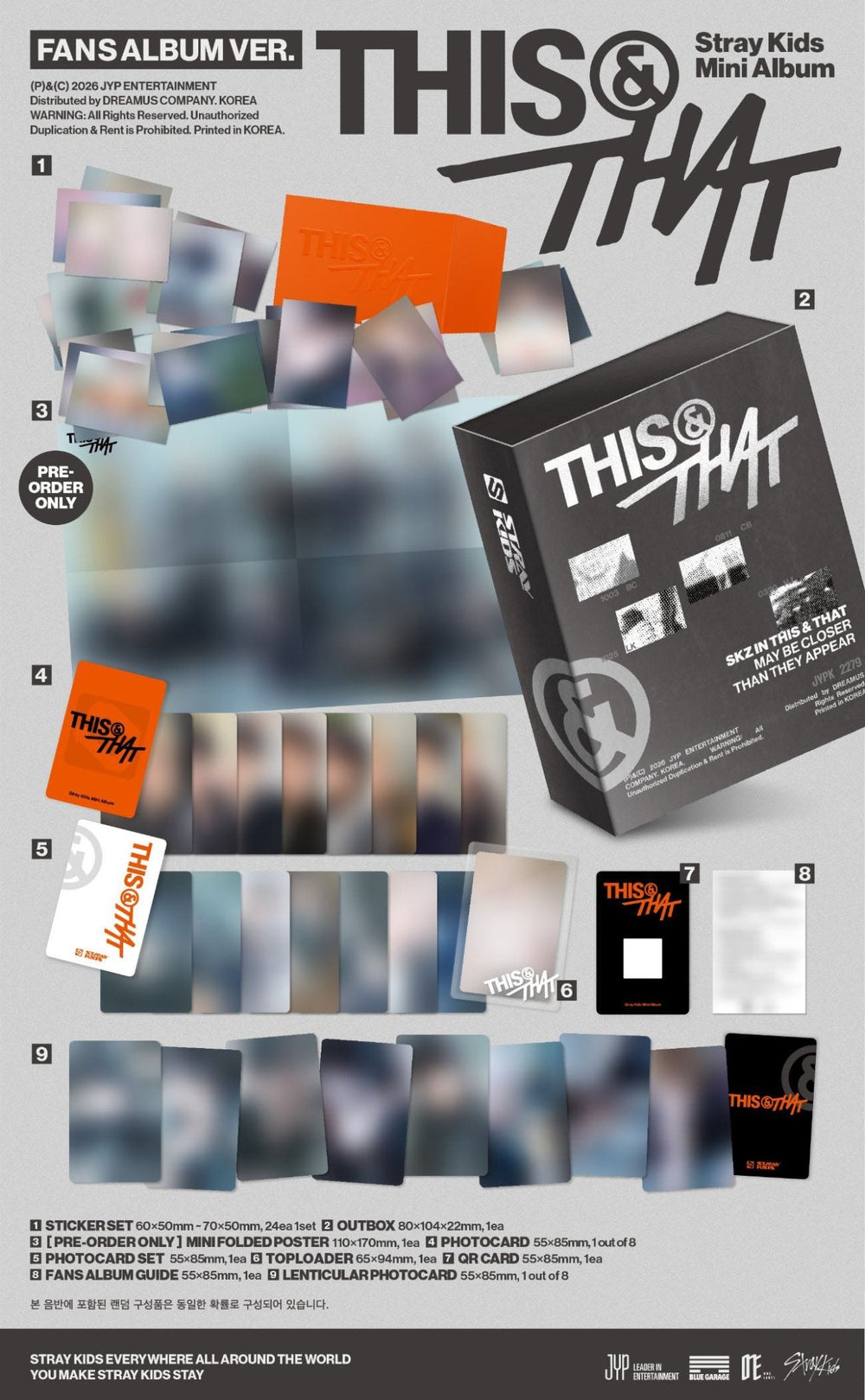 Stray Kids - THIS & THAT (Fans Album Ver.) - SeoulMate