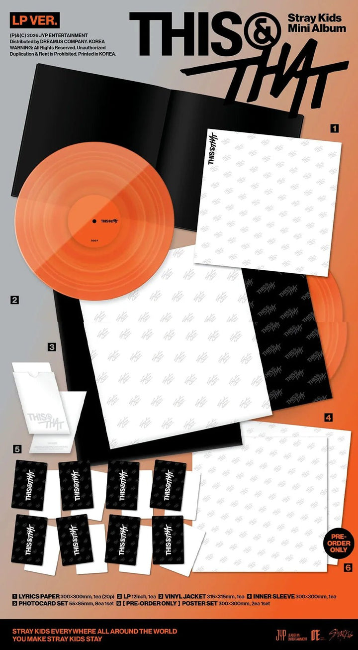 Stray Kids - THIS &amp; THAT (LP Ver.) (Limited) - SeoulMate