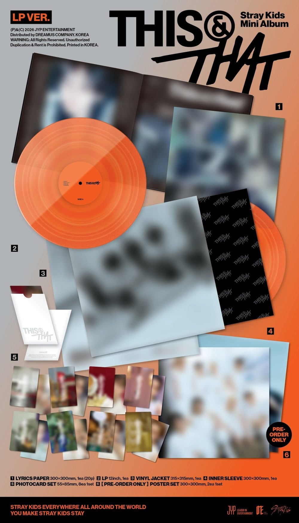 Stray Kids - THIS & THAT (LP Ver.) (Limited) - SeoulMate