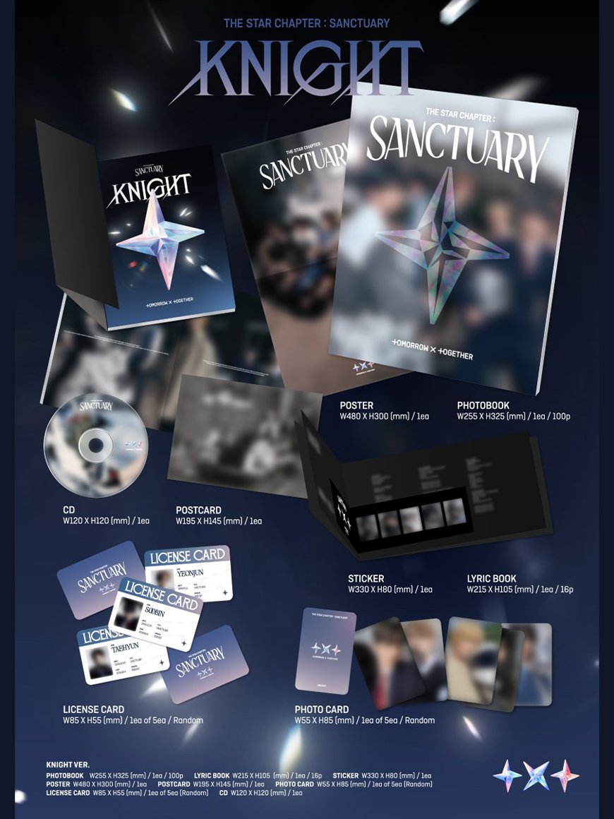 TXT - THE STAR CHAPTER : SANCTUARY (7th Mini Album) – SeoulMate