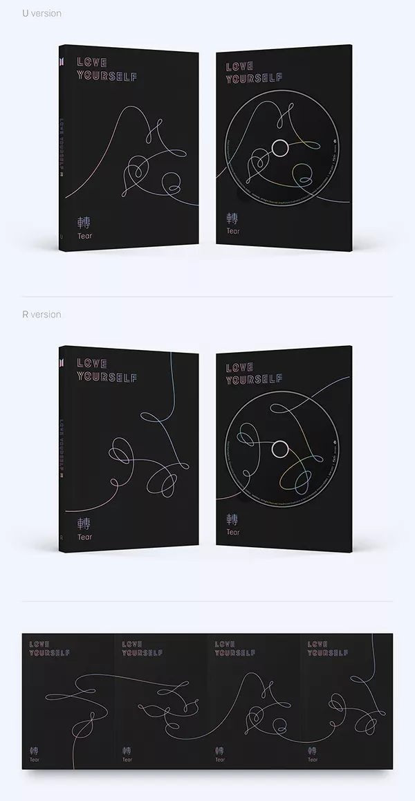 FULL ALBUM] BTS (방탄소년단) – LOVE YOURSELF 轉 'TEAR' — TRACKLIST 