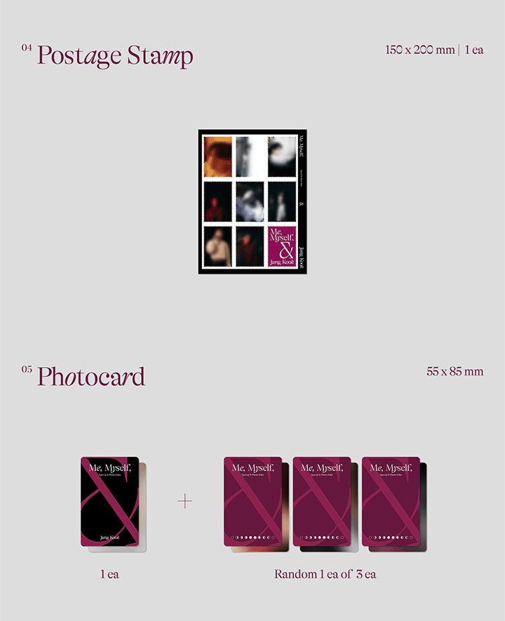 BTS - Photobook Me, Myself and Jung Kook 'Time Difference