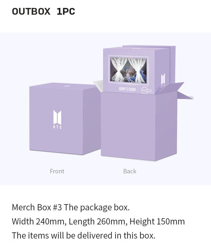 Comprar BTS - Merch Box #07 en línea – Seoul-Mate