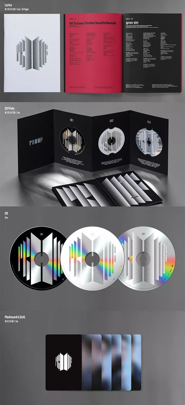 BTS PLOOF アルバム　スタンダードエディション♡ BTS - BTS - [Proof] (Standard Edition) Outer Sleeve + Outer