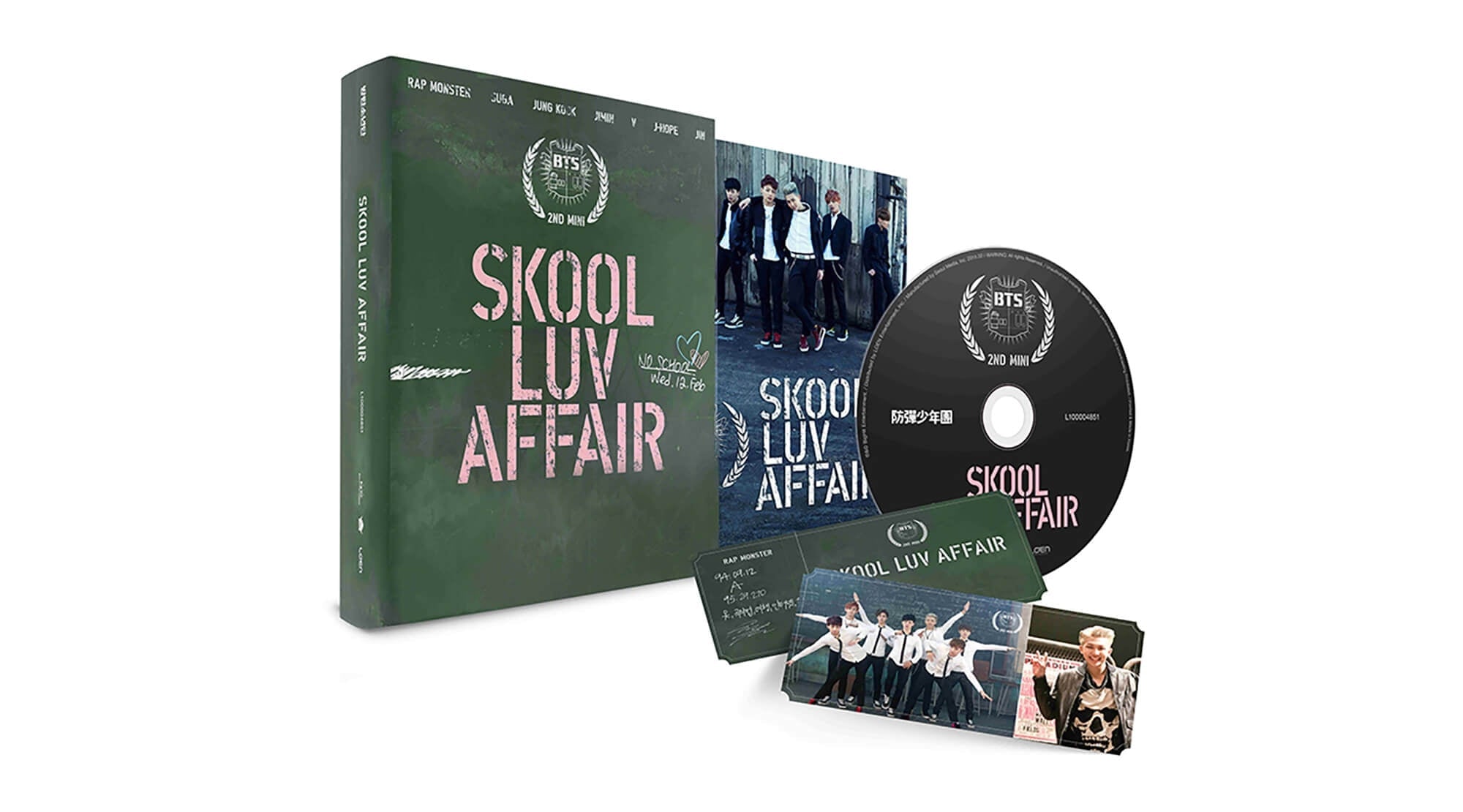 防弾少年団 SKOOL LUV AFFAIR BTS - Skool Luv Affair (2nd Mini Album) – Seoul-Mate