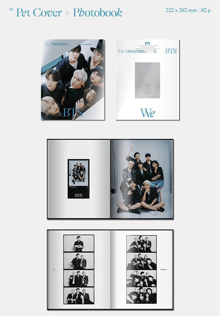BTS D'ICON & We: Ourselves 写真集 5冊セット BTS D'ICON & We: Ourselves 写真集 5冊セット BTS 写真集 「Us Ourselves