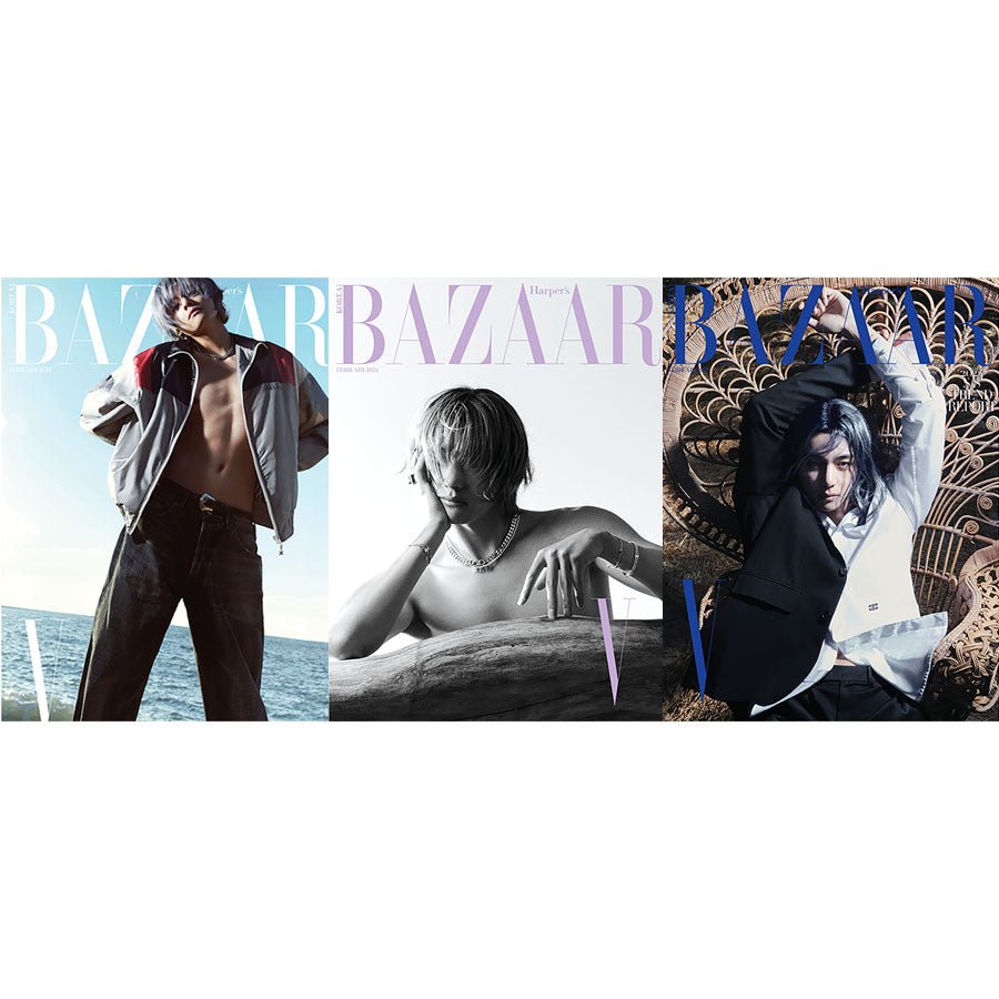BTS x Harper's Bazaar - V Cover (Ausgabe 02/24) - Seoul-Mate