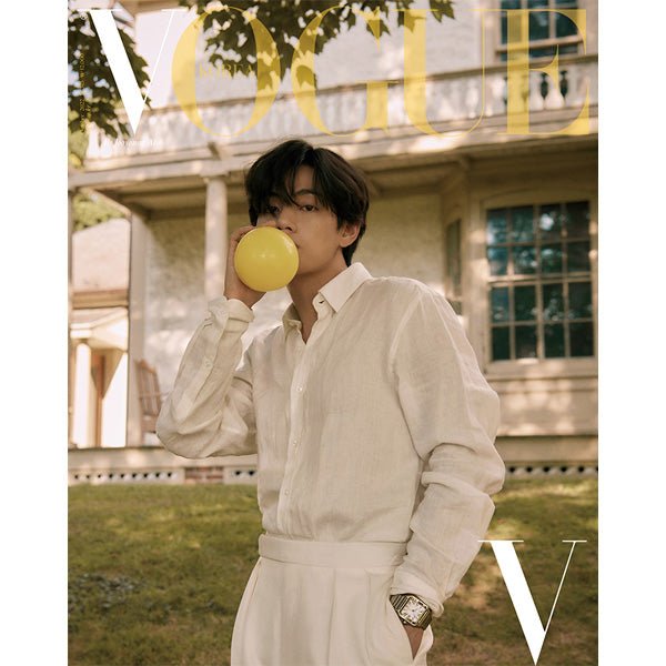 BTS x VOGUE Corea - V Portada (Revista Vogue 10/22)