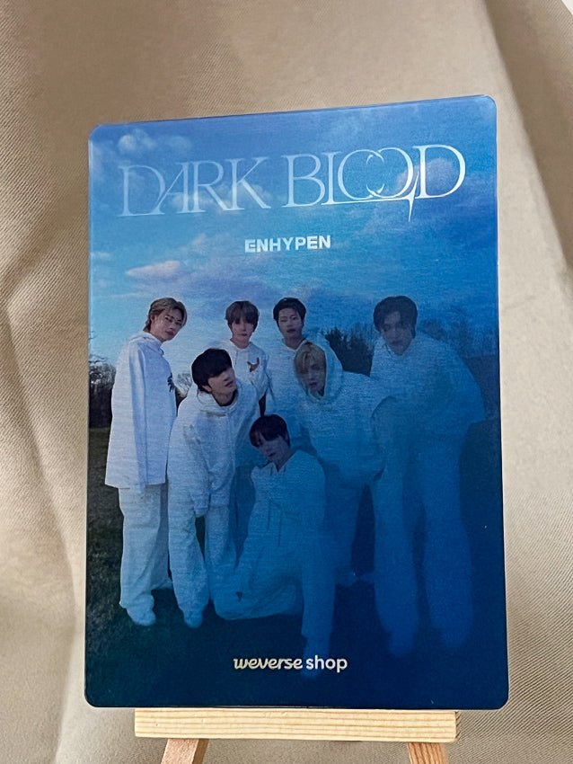 Enhypen - DARK BLOOD Official WeVerse Photocard Stand – Seoul-Mate