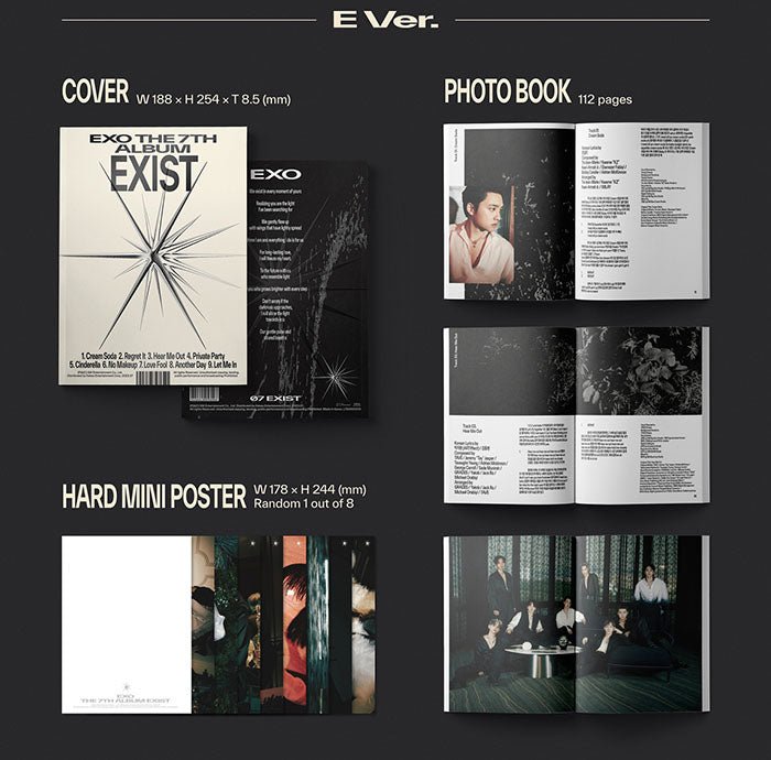 EXO - EXIST (7th Album) Photobook Ver. – SeoulMate EXO - EXIST (7th Album) Photobook Ver. – SeoulMate