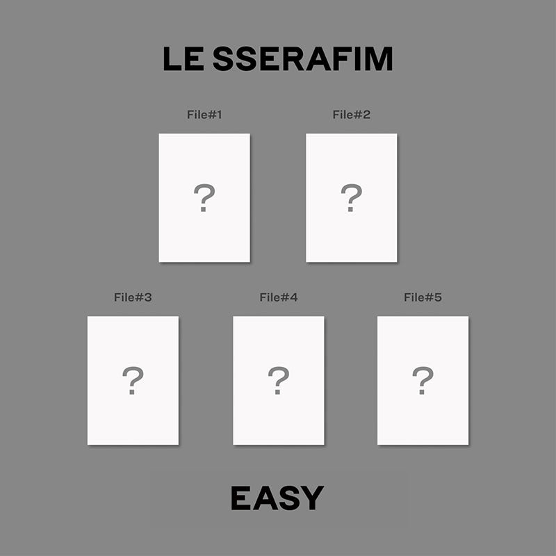 LE SSERAFIM - EASY (Compact Ver.) (3rd Mini-Album) - Seoul-Mate