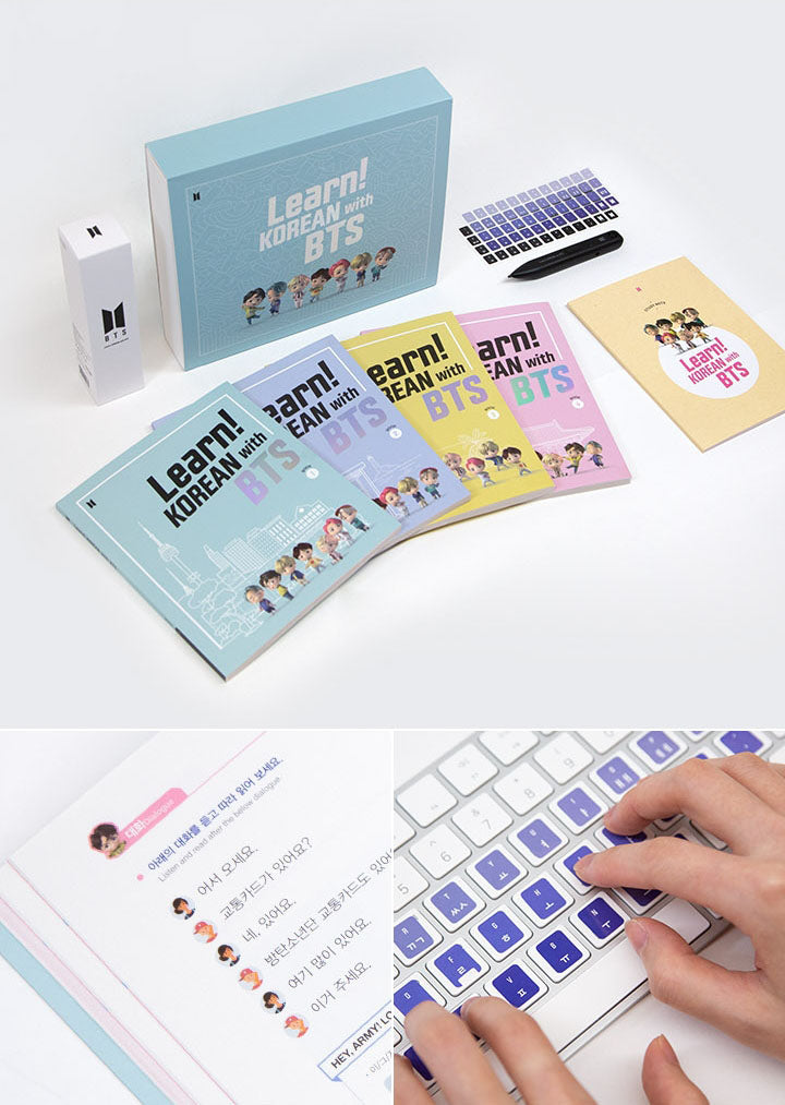 BTS - Learn! Korean with BTS (incl. MotiPen) learning set – Seoul-Mate