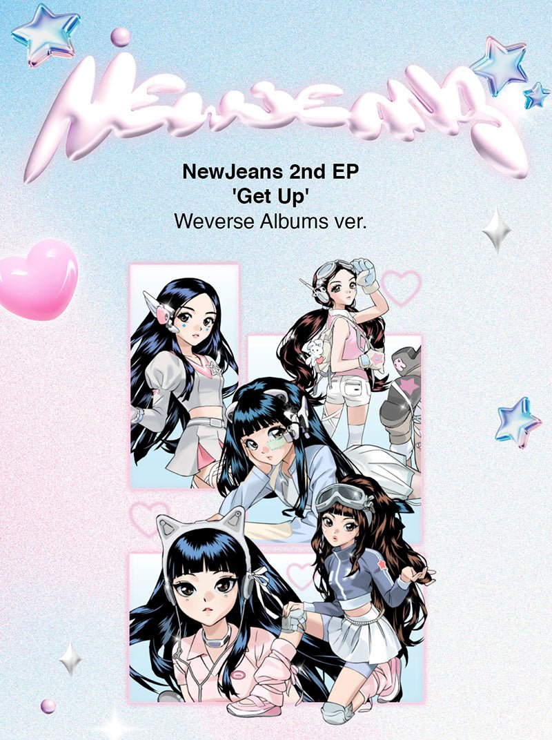 NewJeans - GET UP (2nd Mini Album) WeVerse Albums Ver. – SeoulMate