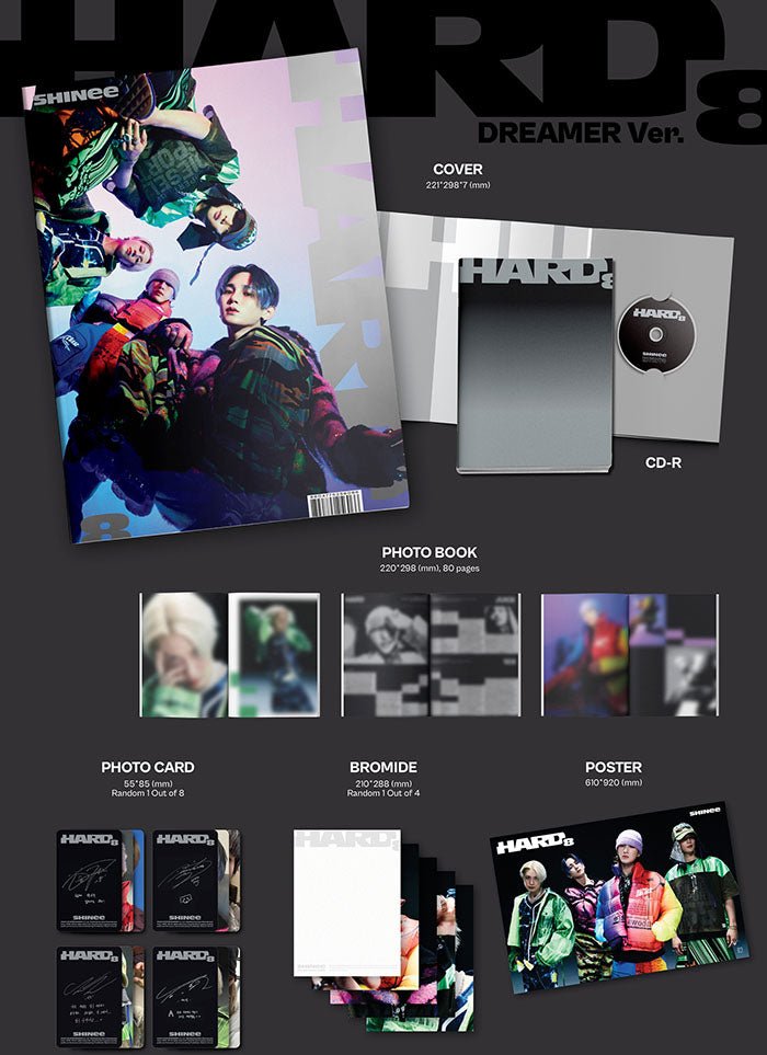 SHINee - HARD (8th Album) Photobook Ver.