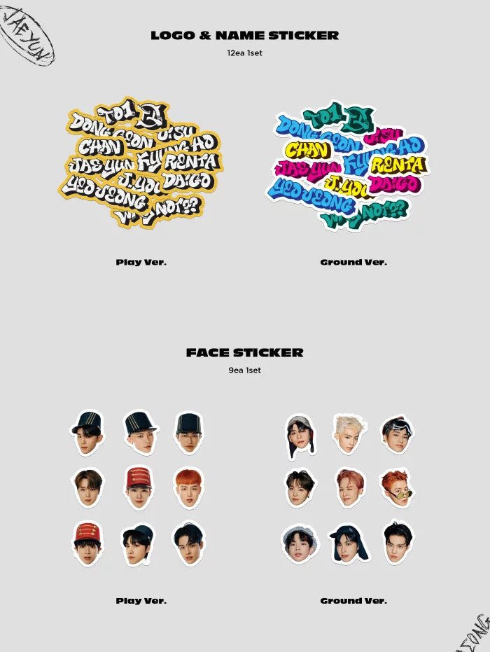 ONEUS A Song Written Easily Stickers, Kpop Group,  Photographic Print for  Sale by Polol